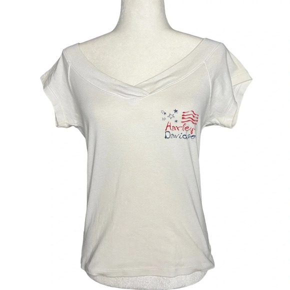 Y2K Harley Davidson OTS Top M - Picture 4 of 6